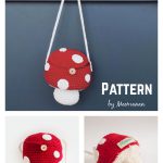 Mini Mushroom Bag Crochet Pattern