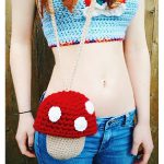 Mushroom Purse Free Crochet Pattern