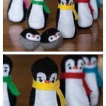 Plucky Penguin Bowling Set Free Crochet Pattern