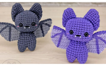 Pocket Pal Bat Free Crochet Pattern