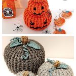 Pumpkin Stack Free Crochet Pattern