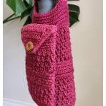 Roo Water Bottle Bag with Phone Pocket Free Crochet Pattern