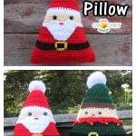 Santa Pillow Crochet Pattern