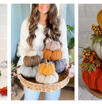 Stacked Pumpkins Free Crochet Pattern