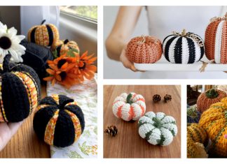Striped Pumpkin Crochet Patterns