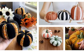 Striped Pumpkin Crochet Patterns