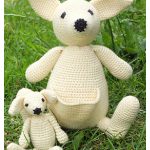 Suzy and Toby Kangaroo Amigurumi Free Crochet Pattern