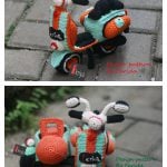 Vespa Scooter Amigurumi Crochet Patterns