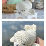 Baby Seal Snowy Free Crochet Pattern