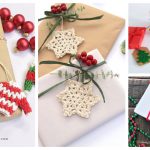 Christmas Gift Tag Free Crochet Pattern