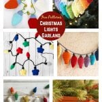 Christmas Lights Garland Free Crochet Pattern