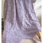 Diamonds Hexagon Blanket Free Crochet Pattern