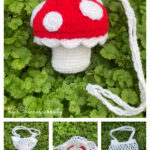 Foldable Mushroom Market Bag Crochet Pattern