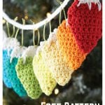 Holiday Lights Garland Free Crochet Pattern