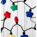 Holiday String Light Garland Free Crochet Pattern