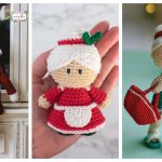 Mrs. Claus Amigurumi Crochet Patterns