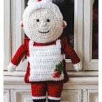 Mrs. Claus Amigurumi Free Crochet Pattern