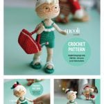 Mrs. Santa in Vacation Crochet Pattern