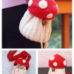 Mushroom Bag Free Crochet Pattern