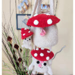 Mushroom Bucket Bag Crochet Pattern