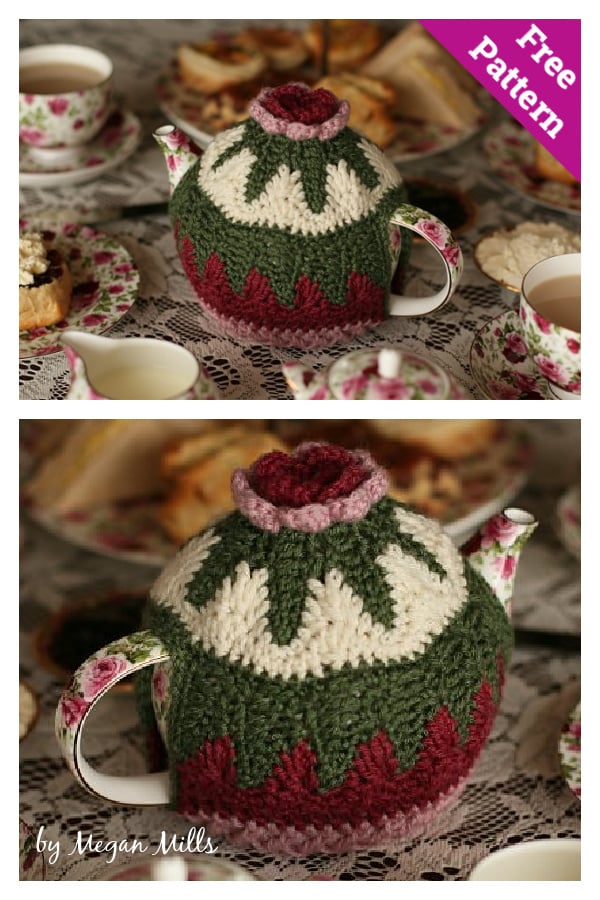 Rosy Cosy Free Crochet Pattern