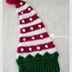 Santa Helper Elf Hat Free Crochet Pattern