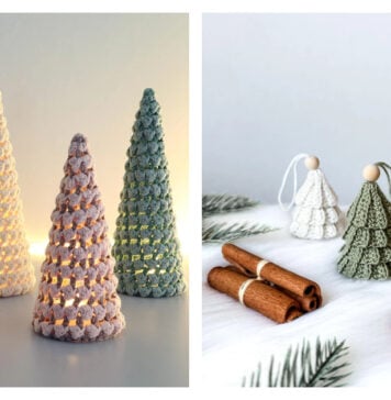 10+ Little Christmas Tree Crochet Patterns