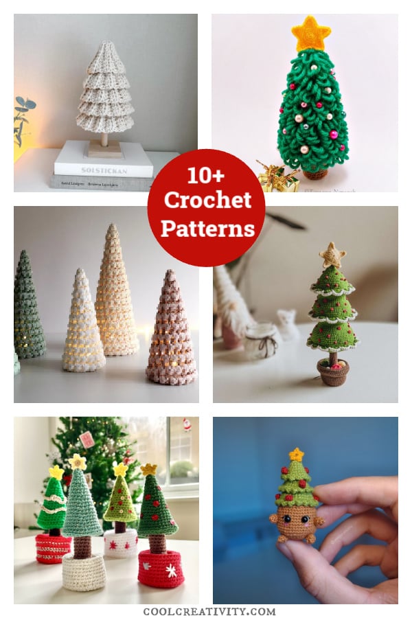 10+ Little Christmas Tree Crochet Patterns 