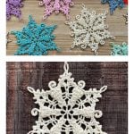 Frosty Tails Snowflake Free Crochet Pattern