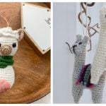 Llama Ornament Free Crochet Pattern