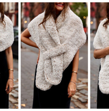 Soirée Stole Free Crochet Pattern