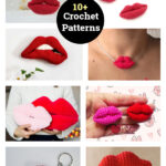 10+ Lips Crochet Patterns