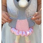 Amigurumi Ballerina Ostrich Free Crochet Pattern