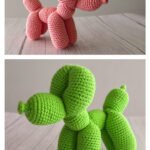 Amigurumi Balloon Dog Free Crochet Pattern