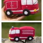 Amigurumi Fire Truck Crochet Pattern