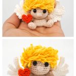 Amigurumi Mini Cupid Free Crochet Pattern