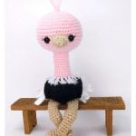 Amigurumi Olive the Ostrich Crochet Pattern