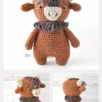 Bison Amigurumi Free Crochet Pattern