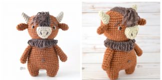 Bison Amigurumi Free Crochet Pattern