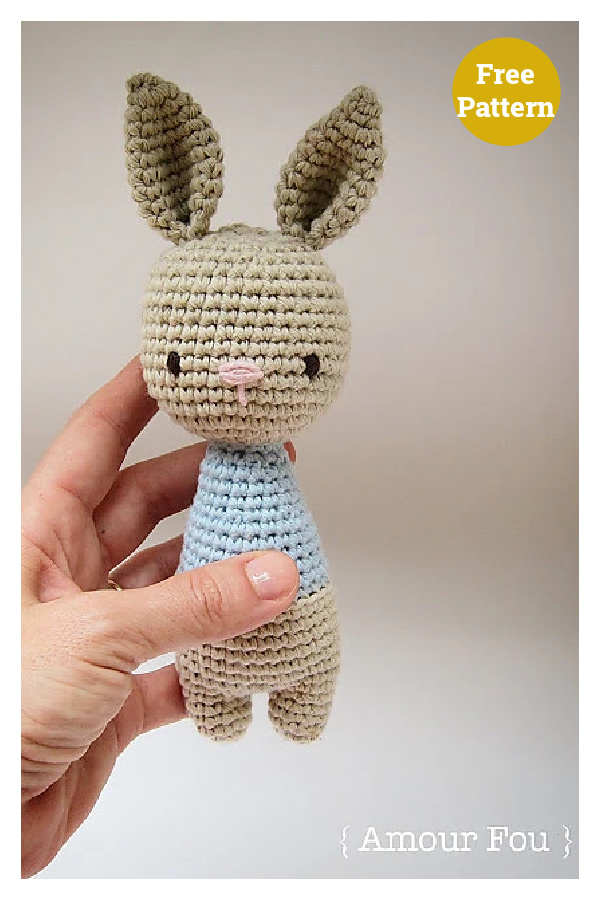 Bunny Rattles Free Crochet Pattern