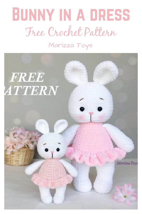 Bunny in a Dress Free Crochet Pattern