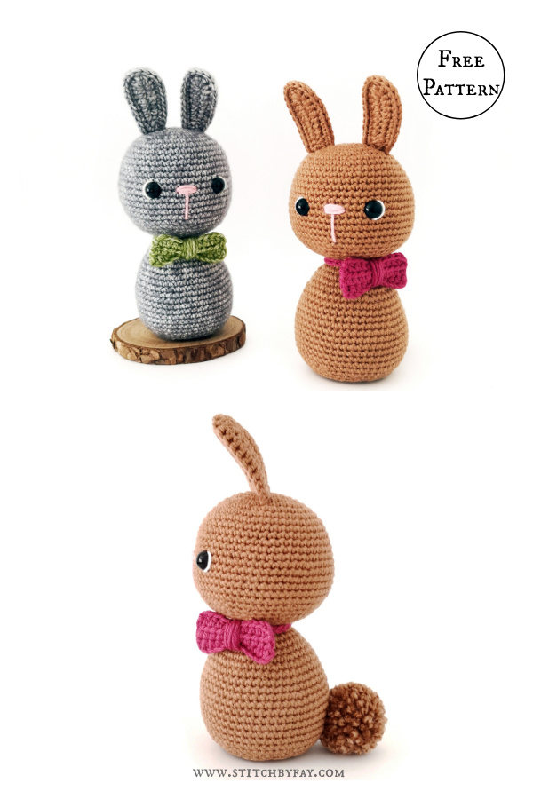 Chinese New Year Rabbit Free Crochet Pattern