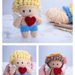 Cupid Amigurumi Free Crochet Pattern and Video Tutorial