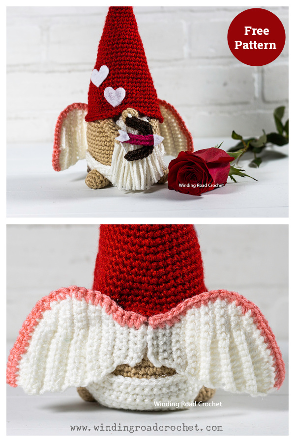 Cupid Amigurumi Free Crochet Pattern and Video Tutorial