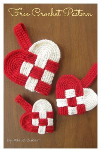 6 Woven Heart Free Crochet Patterns Page 2 of 2 6 Woven Heart Free Crochet Patterns Page 2 of 2