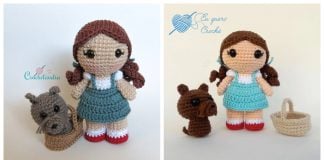 Dorothy and Toto Free Crochet Pattern