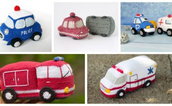 Emergency Vehicles Amigurumi Crochet Patterns