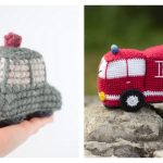 Emergency Vehicles Amigurumi Crochet Patterns