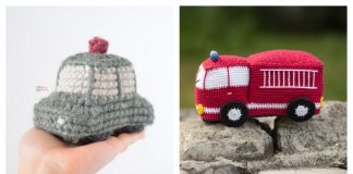 Emergency Vehicles Amigurumi Crochet Patterns