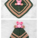 Hug Me Pig Lovey Free Crochet Pattern